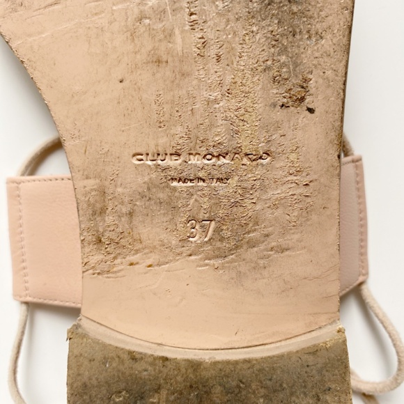 Club Monaco leather sandals size 37 - Picture 5 of 6